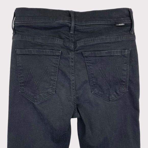 MOTHER The Insider Crop Step Fray Jeans in Not Guilty Women's Size 26 - Picture 10 of 13